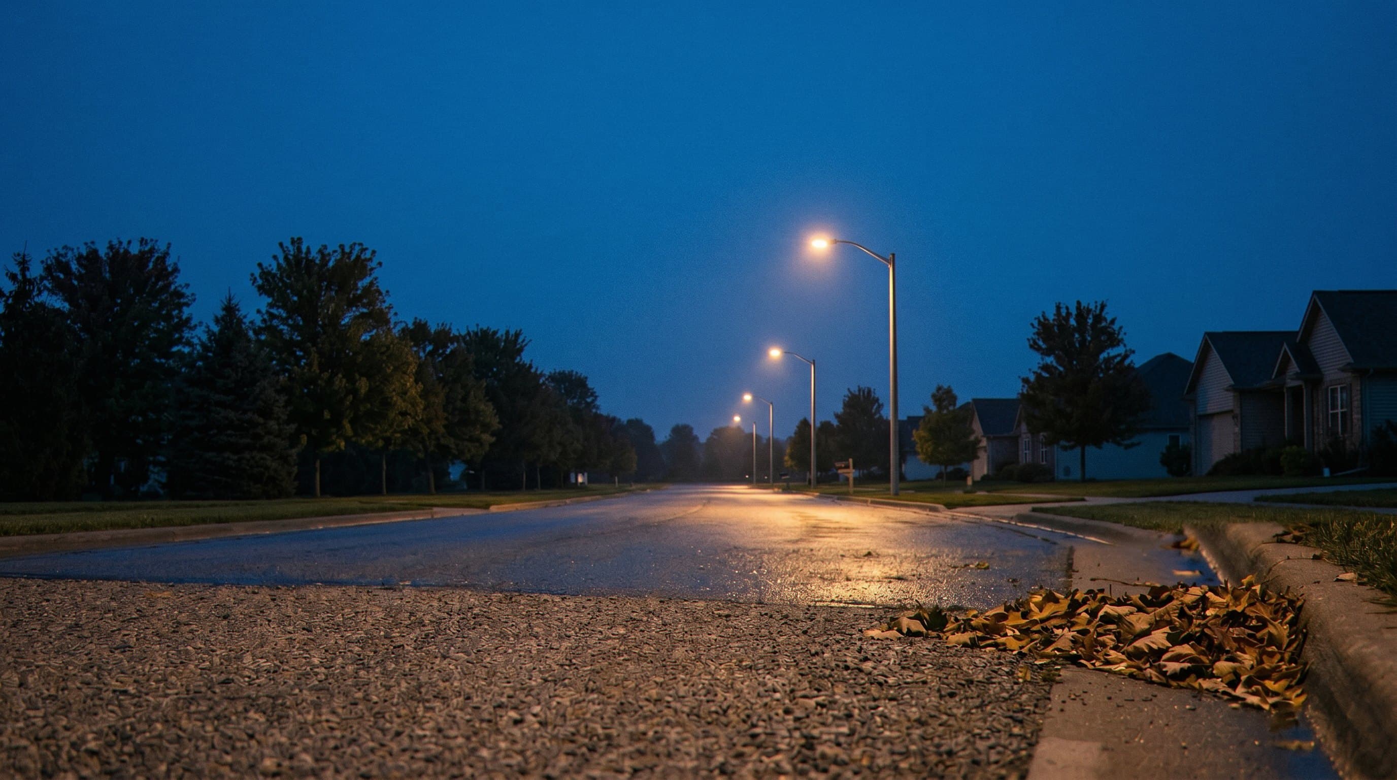 Nighttime highway after drug charge arrest