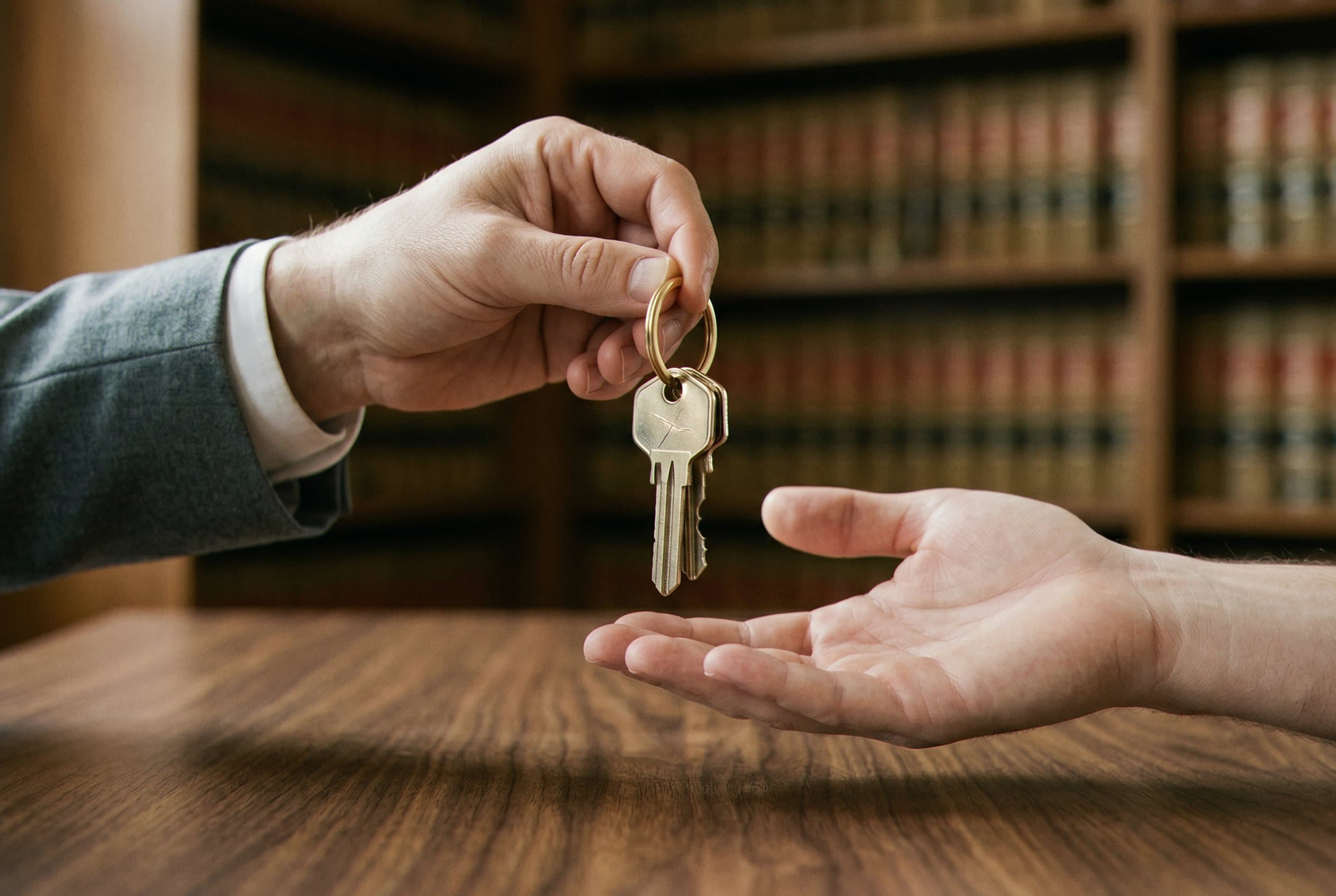 Keys returned after successful hearing